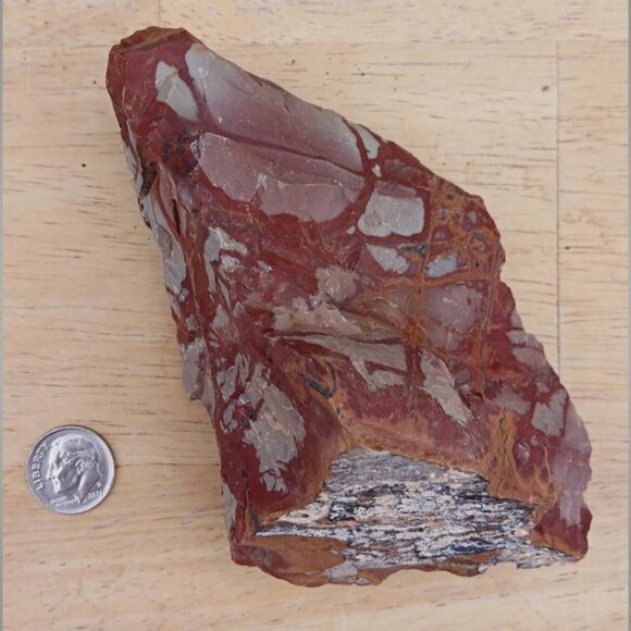 NOREENA jasper raw crystal mineral chunk 02 - Picture 7 of 8